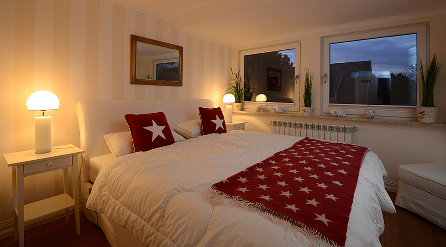 Sylt - Apartment Mara Schlafzimmer 